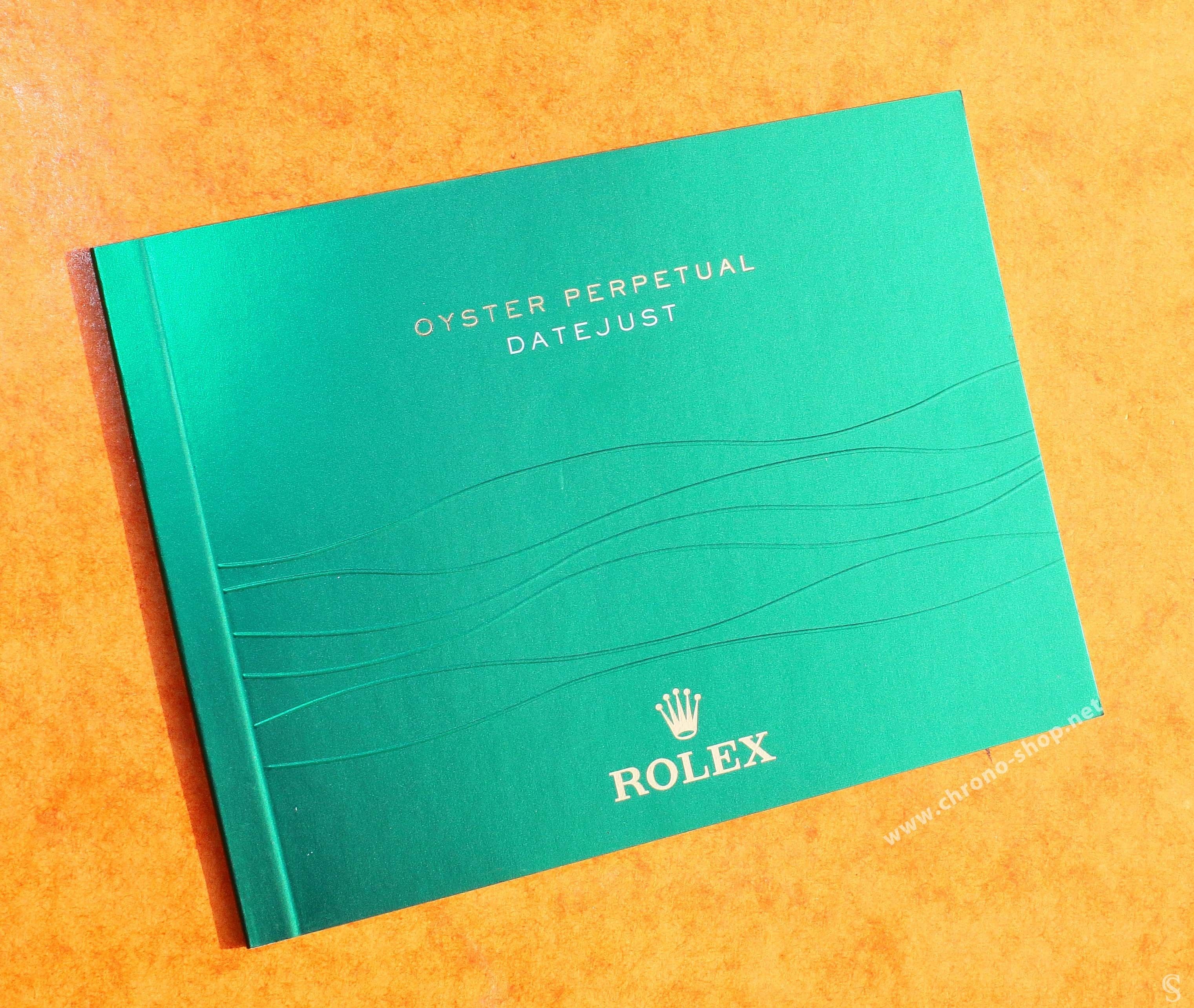 Rolex Authentic Instructions Manual 