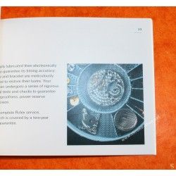 Rolex Authentic Instructions Manual english Language Booklet Datejust II 116300, 116333, 116334 watches