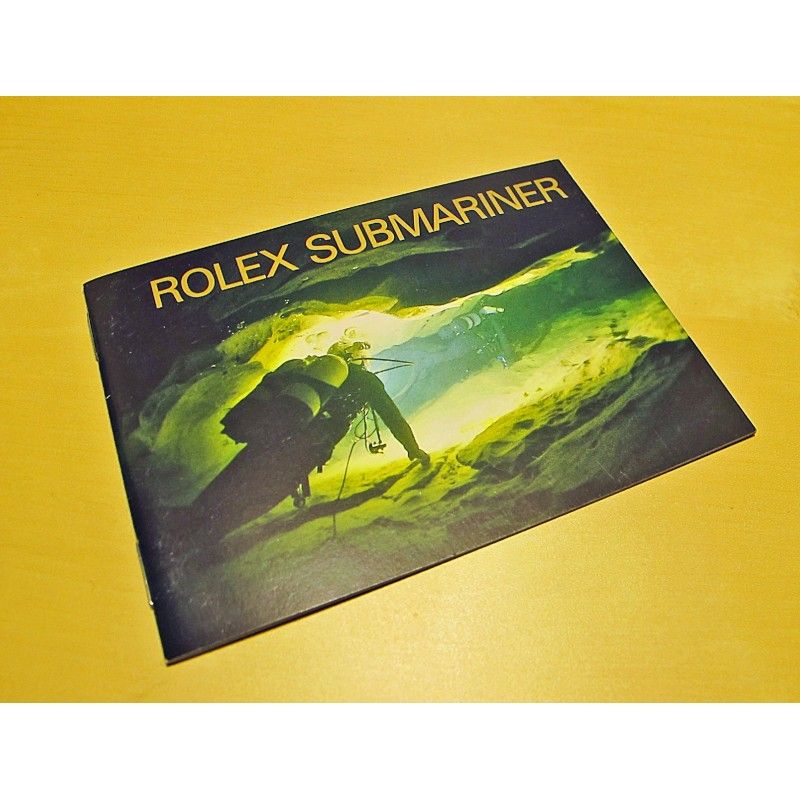 1991 ROLEX SUBMARINER BOOKLET 16600-14060...