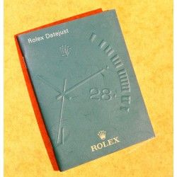 Rolex Rare livret, manuel, notice, mode d'emploi Langue Anglais montres Datejust années 2005-2006