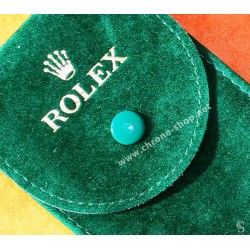 Rolex Mint Suede green velvet pouch traveler's service holder case watches Submariner, Gmt, Daytona, Explorer, Air King