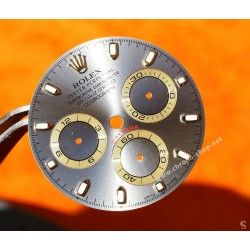 ☆☆Elegant Original Rolex 116528, 116523, 116520 Mens Silver Slate & gold Dial Daytona Cosmograph watch cal 4130☆☆