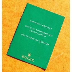 authentic Newest version Rolex Worldwide Guarantee and Service Manual