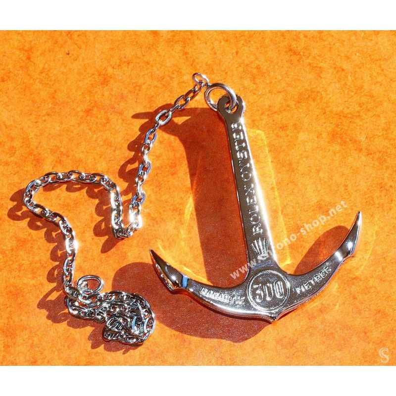 Rolex Submariner Watch Anchor charm Key Chain key holder 1000ft/300m Submariner watches 14060,16610,16800,168000,14060M