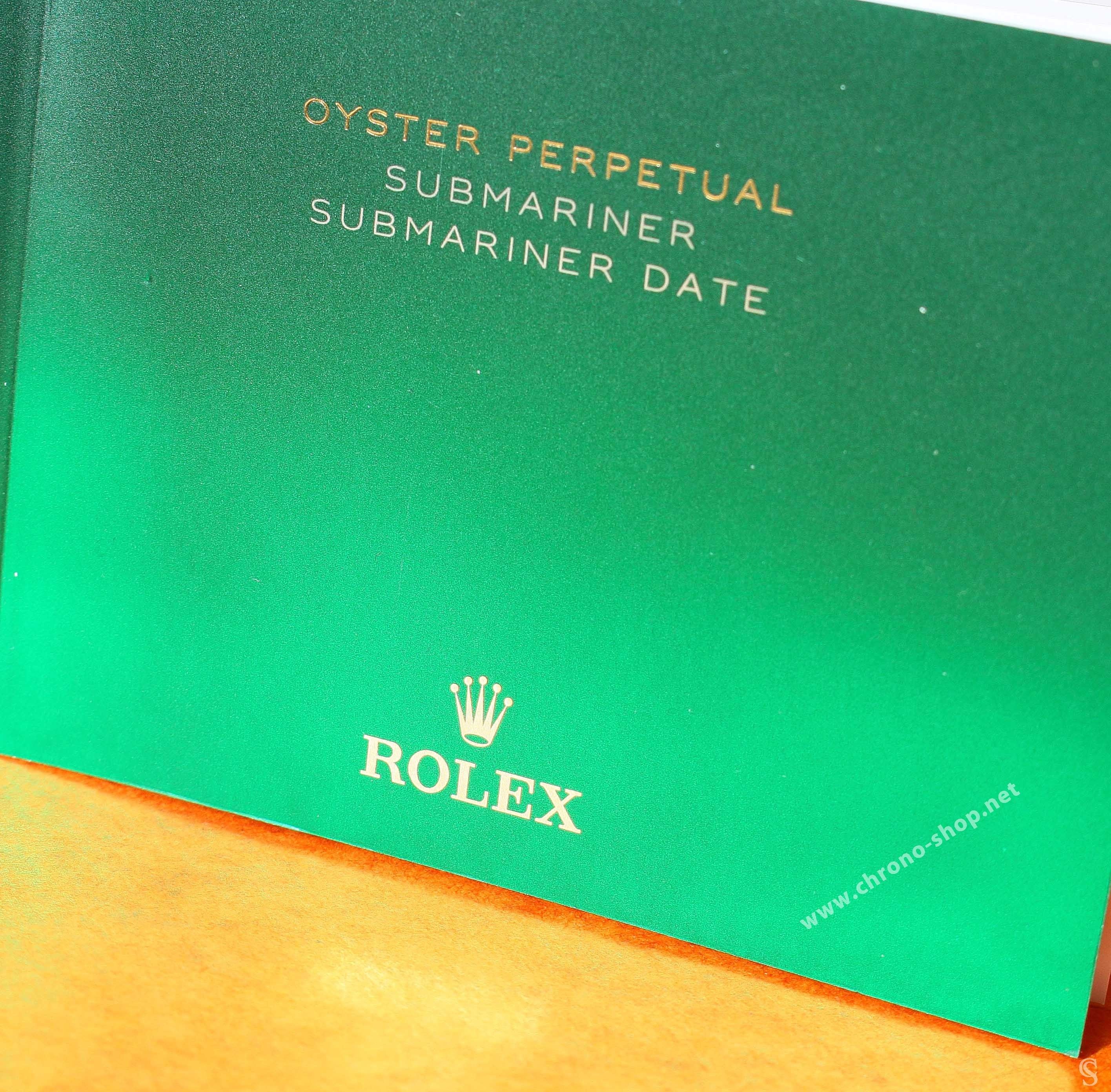 rolex submariner manual
