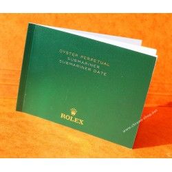 Rolex SGenuine Mint Instruction Booklet Manual Submariner 114060, Submariner Date 116613, 116618, 116610 circa 2016 english