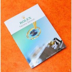 Rolex Rare Mini Livret notice Revision Montres Rolex FACTORY SERVICE BOOKLET anglais