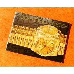 BOOKLET MANUAL ROLEX "YOUR ROLEX OYSTER" 1989