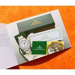 Original discontinued Rolex USA Factory Service Booklet Rolex Manual DALLAS, NEW YORK, BEVERLY HILLS