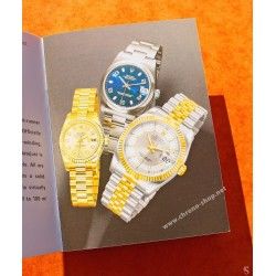 Rolex Rare livret, manual, notice, mode d'emploi Langue anglais montres Datejust année 2005