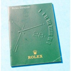 Rolex 2005 Genuine Instructions Manual Booklet Datejust watches in english 26 pages
