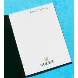 Rolex Rare livret, manual, notice, mode d'emploi Langue anglais montres Datejust année 2005