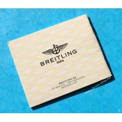 Orig Authentic Breitling International Warranty booklet Navitimer, Cosmonaute, Chronomat, Emergency