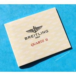 Orig Authentic Breitling International Warranty booklet Navitimer, Cosmonaute, Chronomat, Emergency