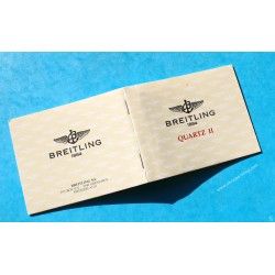 Orig Authentic Breitling International Warranty booklet Navitimer, Cosmonaute, Chronomat, Emergency