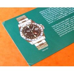 Scarce Genuine Vintage Rolex Red Submariner 1680 Explorer Freccione 1655 GMT MASTER 1675 SportsFolio Booklet