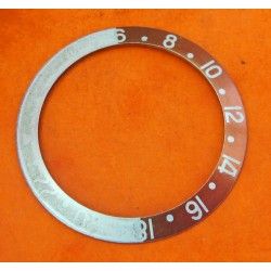 Vintage Rolex GMT Master 1675 16750 Pepsi Blue & Red Faded Bezel Watch Insert Part