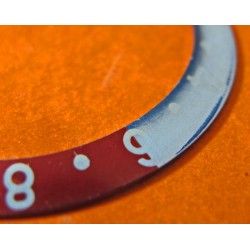 Vintage Rolex GMT Master 1675 16750 Pepsi Blue & Red Faded Bezel Watch Insert Part