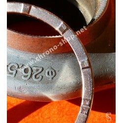Rolex original & Rare SSteel Engine Turned Watch Bezel Airking, Oysterdate 14010, 1500,15000,15200 Ø34mm