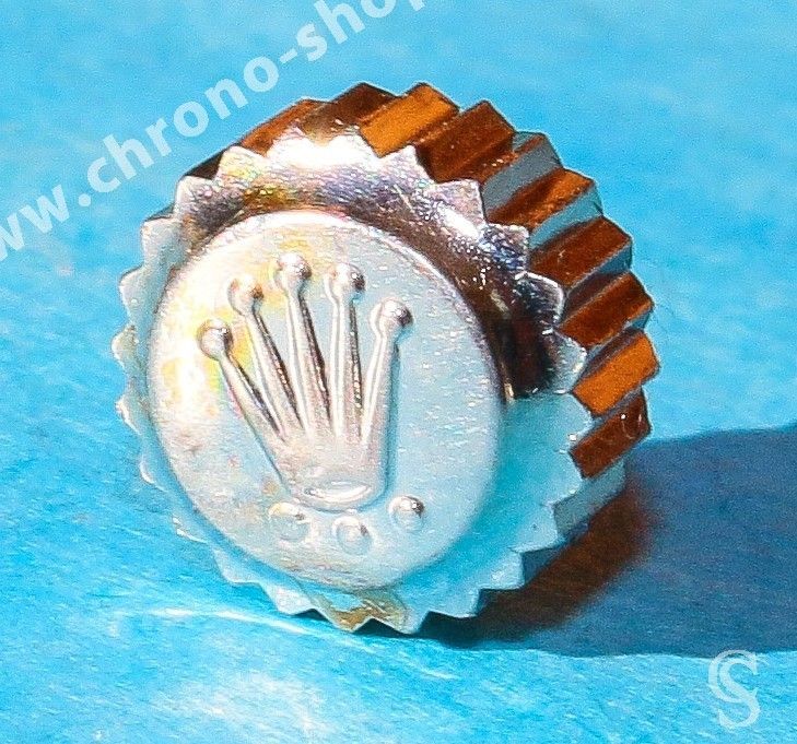 Couronne De Remontoir De Montre étanche Chromée - Style Antique - Neuf Sans Emballage