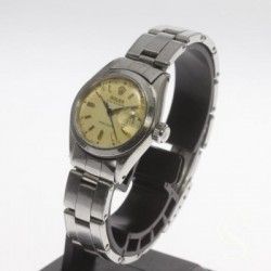 Rolex Vintage 50's Oyster Date 6406 Montres Dames Lunette acier bombée Ø23mm