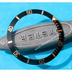 Collectible Black 1680/8 ROLEX VINTAGE BEZEL INSERT 18K SUBMARINER DATE 1680 8 1680-8 