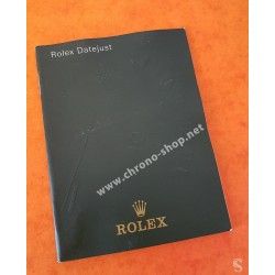 Rolex Rare livret, manuel, notice, mode d'emploi Langue Italien montres Datejust année 1999