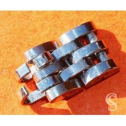 ROLEX Vintages maillons 8mm acier de fixage montres bracelet dames 13mm jubilée acier ref 6251D maillons pliés