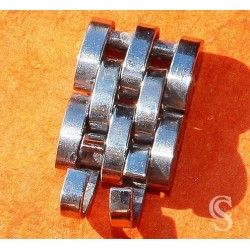 ROLEX Vintages maillons 8mm acier de fixage montres bracelet dames 13mm jubilée acier ref 6251D maillons pliés