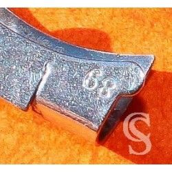 ROLEX Rare Vintage Embout fixation numéroté "68" 13mm de bracelet jubilée acier ref 6251D à maillons pliés