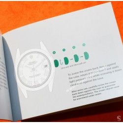 Rolex livret, manuel, notice, mode d'emploi 2014 Langue anglais montres Oyster Perpetual Datejust 36mm