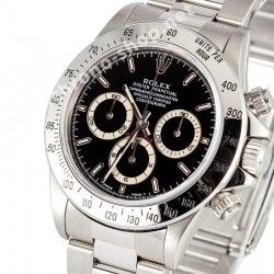 ROLEX BEZEL Insert POLISHED WATCH COSMOGRAPH DAYTONA 16520, 116520 OEM Original STAINLESS STEEL Zenith