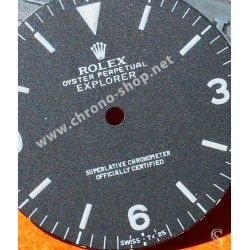 Original Vintage Refinished Rolex Explorer I ref. 1016 Matte Dial genuine, superbe overall condition, bright in the night 