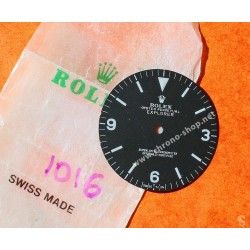 Original Vintage Refinished Rolex Explorer I ref. 1016 Matte Dial genuine, superbe overall condition, bright in the night 