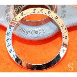 ROLEX BEZEL Insert POLISHED WATCH COSMOGRAPH DAYTONA 16520, 116520 OEM Original STAINLESS STEEL Zenith