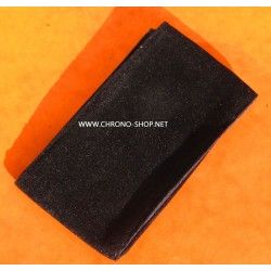 Original CHRONO-SHOP Suede black orange  velvet pouch traveler's case IWC, Rolex, Tissot, Tag heuer, omega, breitling