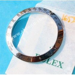 ROLEX BEZEL Insert POLISHED WATCH COSMOGRAPH DAYTONA 16520, 116520 OEM Original STAINLESS STEEL Zenith