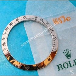 ROLEX BEZEL Insert POLISHED WATCH COSMOGRAPH DAYTONA 16520, 116520 OEM Original STAINLESS STEEL Zenith