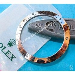 ROLEX BEZEL Insert POLISHED WATCH COSMOGRAPH DAYTONA 16520, 116520 OEM Original STAINLESS STEEL Zenith