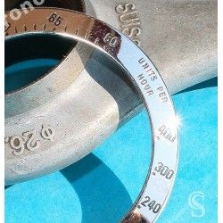 ROLEX BEZEL Insert POLISHED WATCH COSMOGRAPH DAYTONA 16520, 116520 OEM Original STAINLESS STEEL Zenith