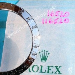 ROLEX BEZEL Insert POLISHED WATCH COSMOGRAPH DAYTONA 16520, 116520 OEM Original STAINLESS STEEL Zenith