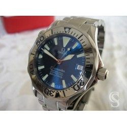 CADRAN OMEGA SEAMASTER JAMES BOND 007 BLEU FONCE 30.50mm