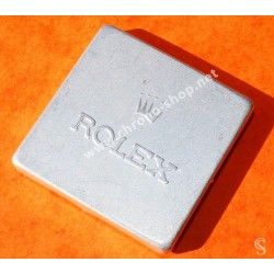 ROLEX Vintage Accessoire montre Boite métallique fourniture horlogère Cadran, aiguilles, inserts, années 50 aluminium