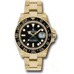 Rolex Set Aiguilles Luminova Or Jaune Montres GMT MASTER 116713, 116718