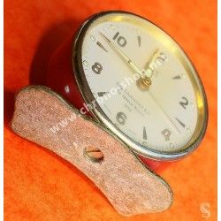 Antique 1940s SWISS ORIS alarm clock Art Deco Desk Table Collectors Watch