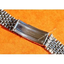 NSA Vintage & Rare band complete Extensible buckle clasp Stainless Steel fits any 7-row link NSA bracelet NOS 1960/70
