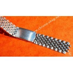 NSA Vintage & Rare band complete Extensible buckle clasp Stainless Steel fits any 7-row link NSA bracelet NOS 1960/70