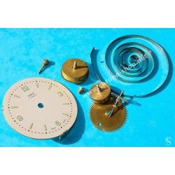 Antique 1940s SWISS ORIS 7 Jewels alarm clock Art Deco Desk Table Collectors Watch