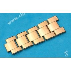 ♛ Rolex Gold Electro Plated Oyster Watch Band Bracelet 78351 B Heavy link 15.5mm Bracelet 19mm ref 32-20667 ♛