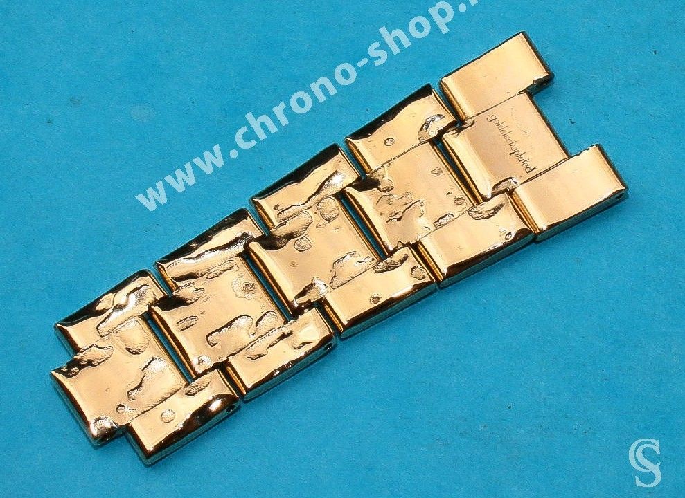 Rolex Rivet Bracelet 18ct Yellow Gold 1957 19mm | Vintage Gold Watches